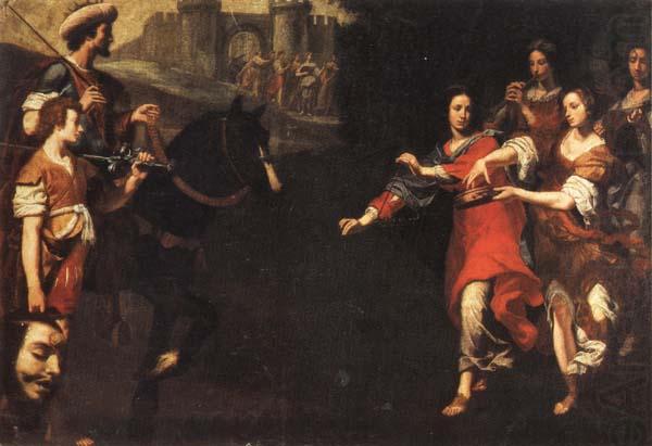 Lorenzo Lippi The Triumph of David china oil painting image